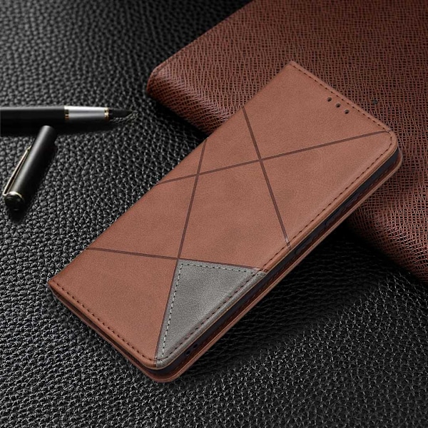 Zaps Origami-Fodral För Samsung Galaxy A32 5G Brunt Skydd