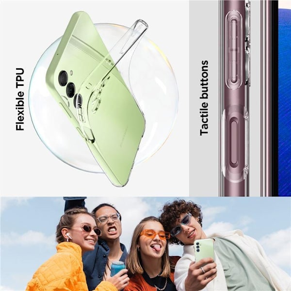 SPIGEN LIQUID GALAXY A14 5G KRYSTALLKLAR