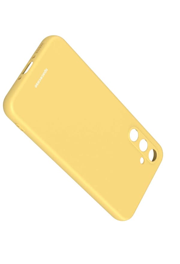 Spacecase Silikonfodral För Samsung Galaxy A34 5G Gul
