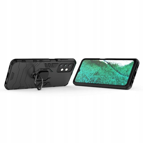 Spacecase Fodral För Samsung Galaxy A32 5G X-Ring Svart