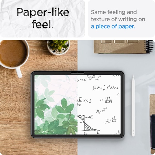 HERDET GLASS SPIGEN PAPIR TOUCH IPAD AIR 11 6 / 2024 MAT KLAR
