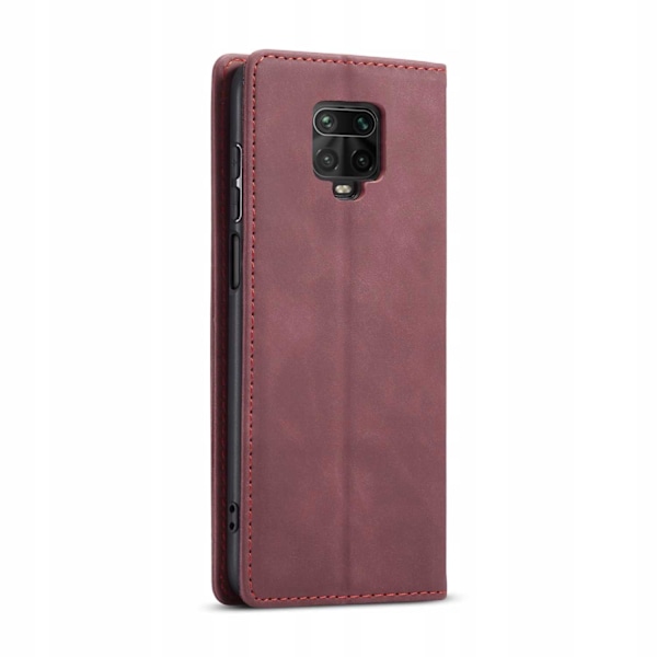 Spacecase Plånboksfodral Till Xiaomi Redmi Note 9S 9 Pro Red