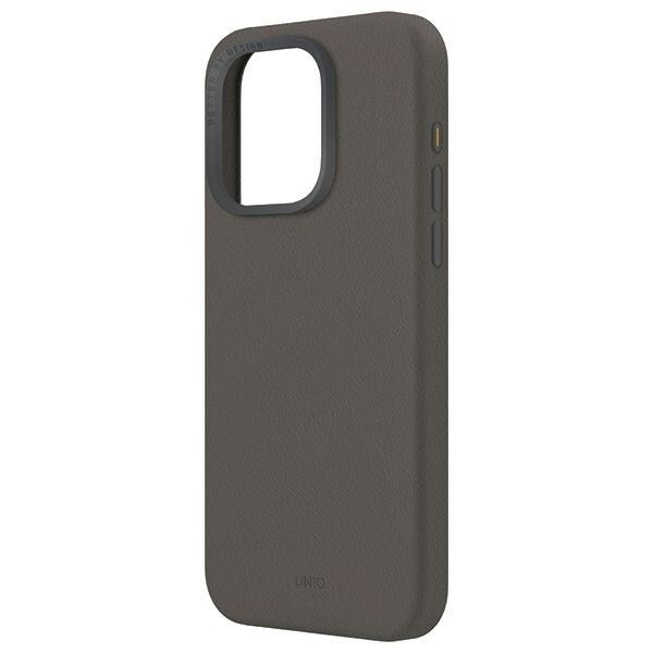 UNIQ Lyden iPhone 15 Pro 6.1 deksel Magclick Lader grå/beige grå