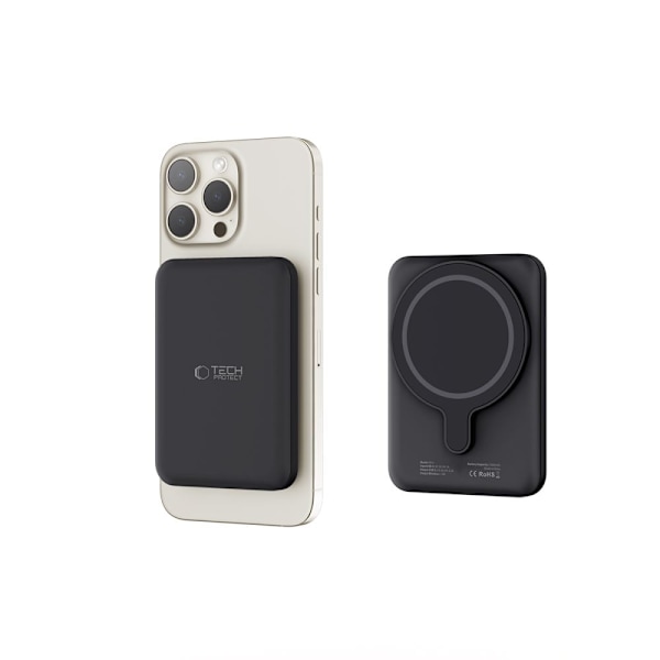 TECH-PROTECT PB10 LIFEMAG MAGSAFE POWER BANK 5000MAH SVART