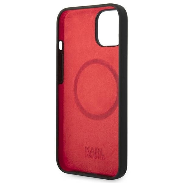 KARL LAGERFELD SILIKONE CHOUPETTE HEAD MAGSAFE ETUI TIL IPHONE 14 PLUS - SORT
