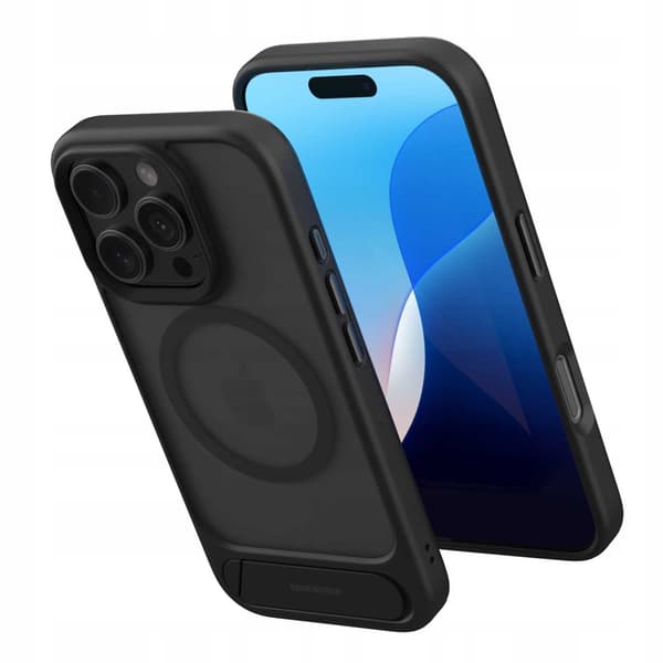 Spacecase Case Stand Pro Mag För Iphone 16 Pro Black För Magsafe