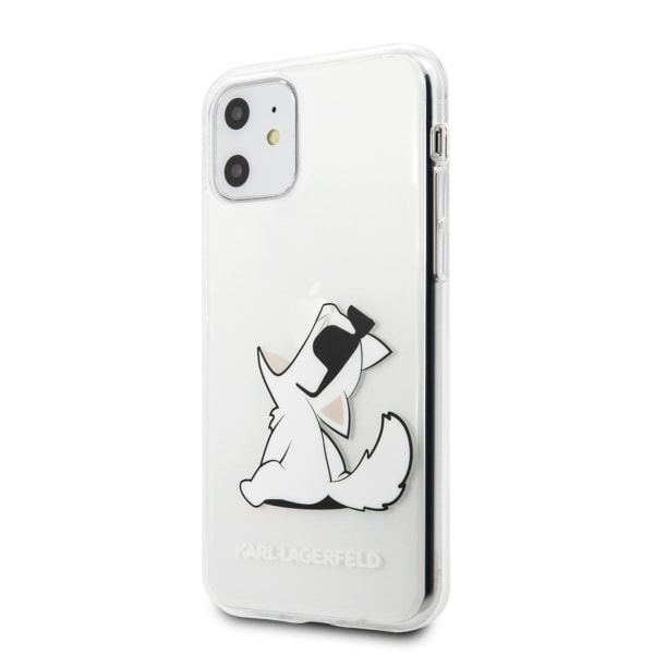 Karl Lagerfeld KLHCN61CFNRC iPhone 11 6.1" / Xr hardcase transparent Choupette Fun