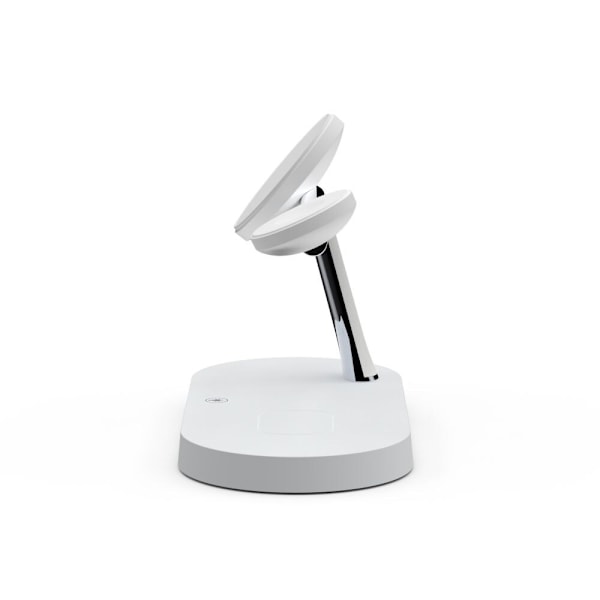 TECH-PROTECT A12 3I1 MAGNETISK MAGSAFE TRÅDLØS OPLADER HVID