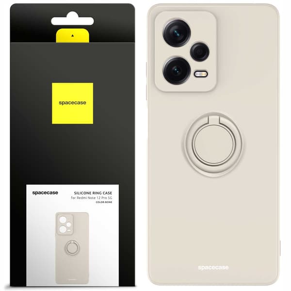 Spacecase Case Cover För Xiaomi Redmi Note 12 Pro 5G Bone