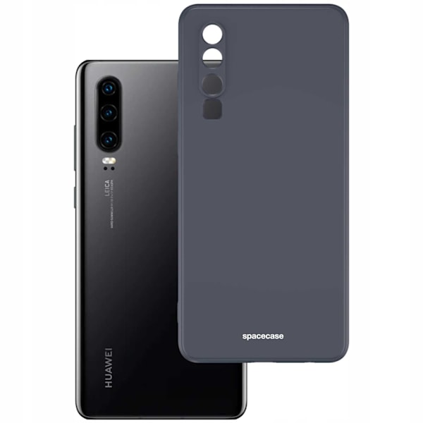 Spacecase Silikonfodral För Huawei P30 Svart