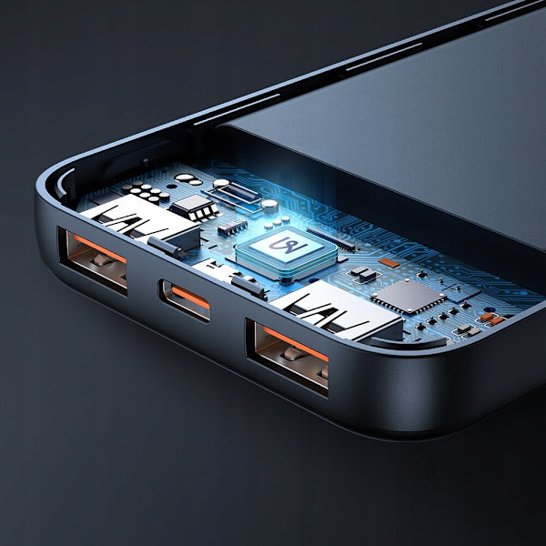 MCDODO POWERBANK 10000MAH MED 3X DISPLAY USB-C 22,5W + USB-C-KABEL