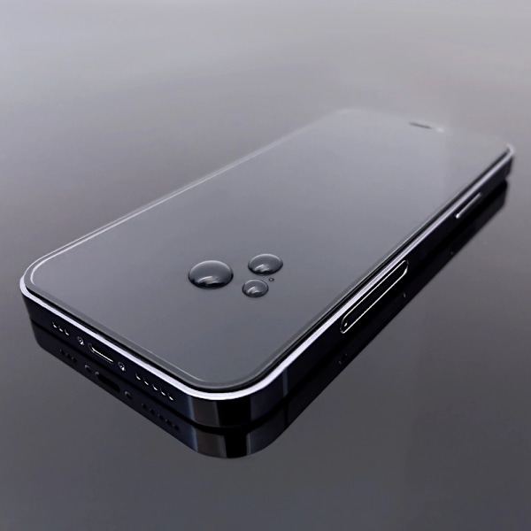 WOZINSKY SUPER DURABLE FULL GLUE FULDSKÆRMS HÆRDET GLAS MED RAMMEETUI VENLIG IPHONE SE 2022 / SE 2020 / IPHONE 8 / IPHONE 7 SORT
