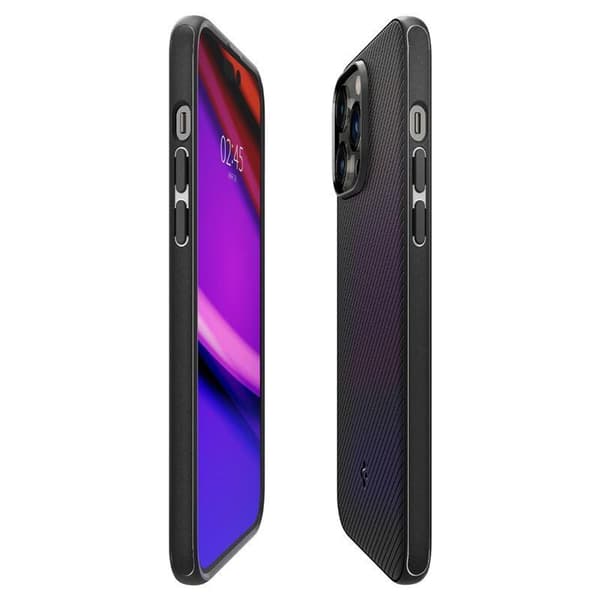SPIGEN MAG ARMOR IPHONE 14 PRO MAT SVART