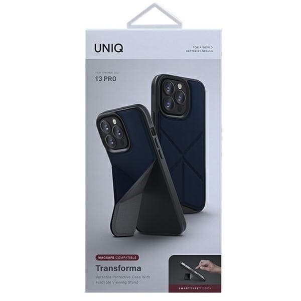 UNIQ TRANSFORMA MAGSAFE ETUI TIL IPHONE 13 PRO / IPHONE 13 - BLÅ