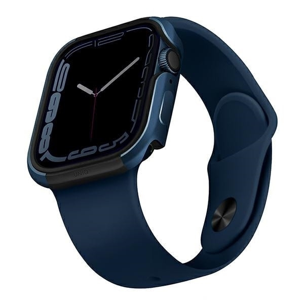 UNIQ veske Valencia Apple Watch Series 4/5/6/7/8/SE 45/44mm. blå/blå