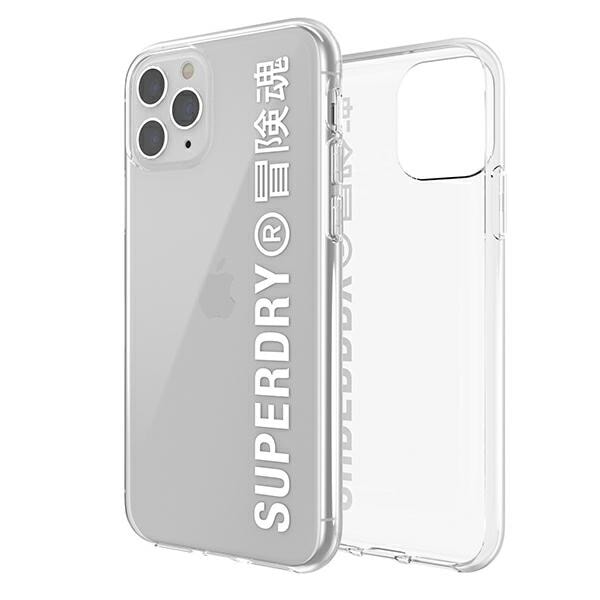 SuperDry Snap iPhone 11 Pro Max Clear Fodral vit/vit 41580