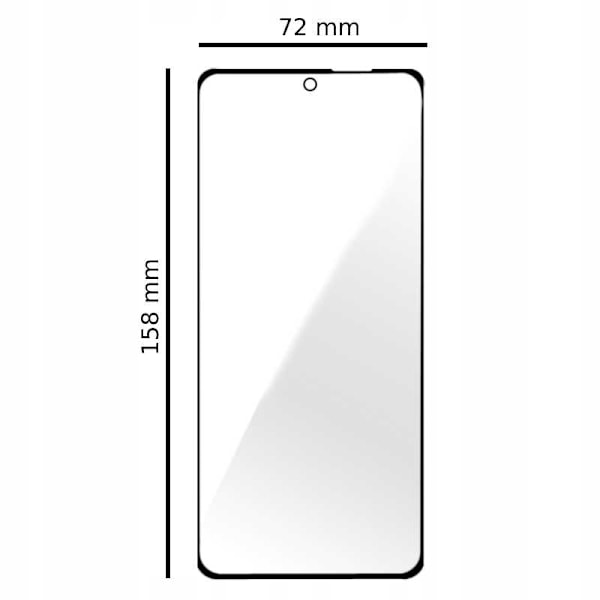 Spacecase 5D Härdat Glas För Xiaomi Redmi Note 10 Pro Screen