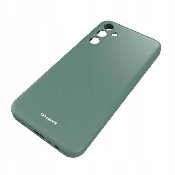 Spacecase Silikonfodral För Samsung Galaxy M15 Mörkgrön
