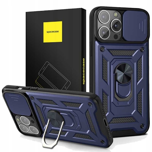 Spacecase Case Cover För Iphone 13 Pro Max Blå Camring