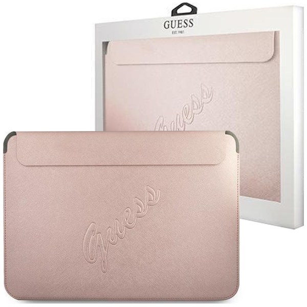 GUESS SLEEVE GUCS13PUSASPI 13 PINK/PINK SAFFIANO SCRIPT