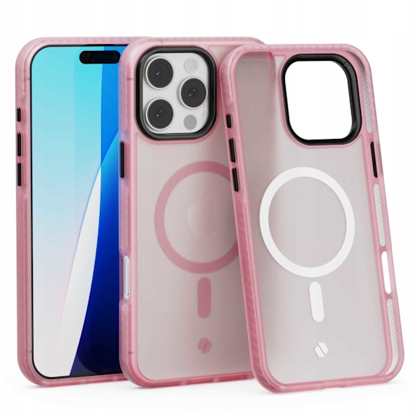Spacecase Fodral Hybrid Fusion Mag Skal För Iphone 16 Pro Max Pink