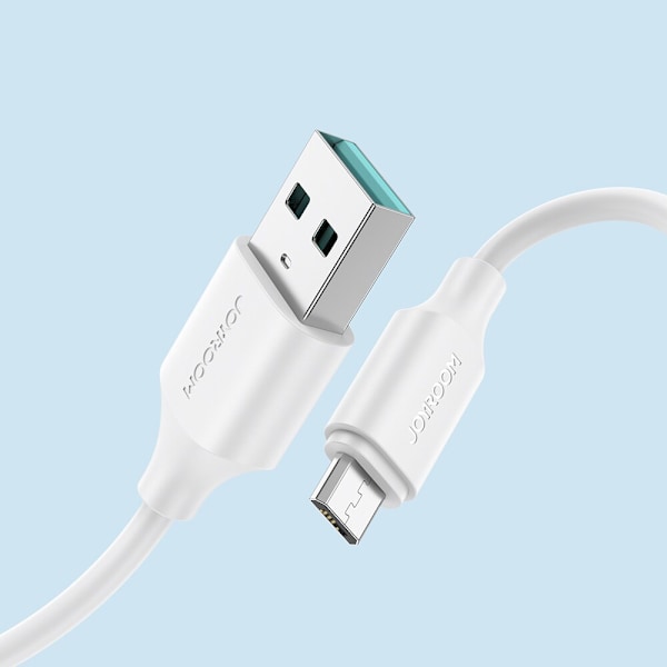 Joyroom-kabel USB-A - Micro USB 480Mb/s 2,4A 2m svart (S-UM018A9)