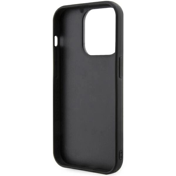KARL LAGERFELD RUBBER IKONIK 3D ETUI TIL IPHONE 14 PRO - SORT