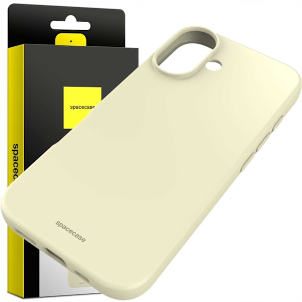 Spacecase Skyddande Silikonfodral För Iphone 16 Bone