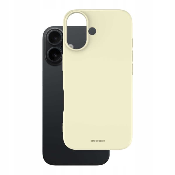 Spacecase Skyddande Silikonfodral För Iphone 16 Bone
