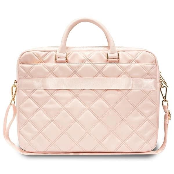 Guess vattert 4G-veske for 16" bærbar PC - rosa