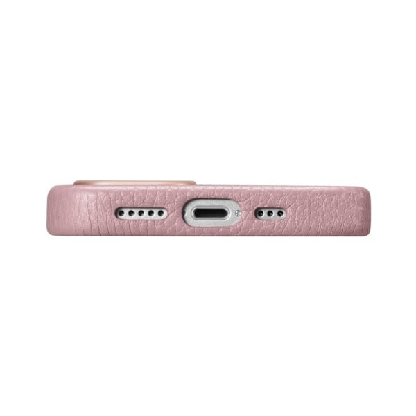 ICARER CASE CASE LÆDERCOVER MED MAGSAFE TIL IPHONE 14 PINK