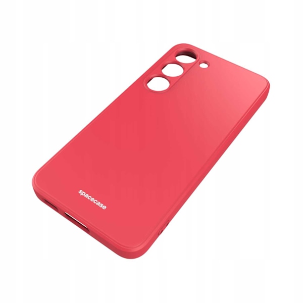 Spacecase Silikonecase Galaxy S23 För Samsung Telefon Röd