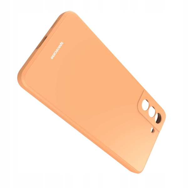 Spacecase Silikonecase För Galaxy S21+ Case Orange