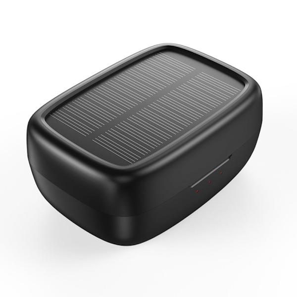 CHOETECH TRÅDLØSE TWS HØRETELEFONER MED SOLPANEL SORT