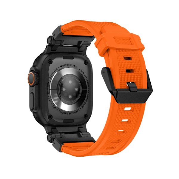 TECH-PROTECT DELTA PRO APPLE WATCH 4 / 5 / 6 / 7 / 8 / 9 / SE / ULTRA 1 / 2 (42 / 44 / 45 / 49 MM) ORANSJE/SORT