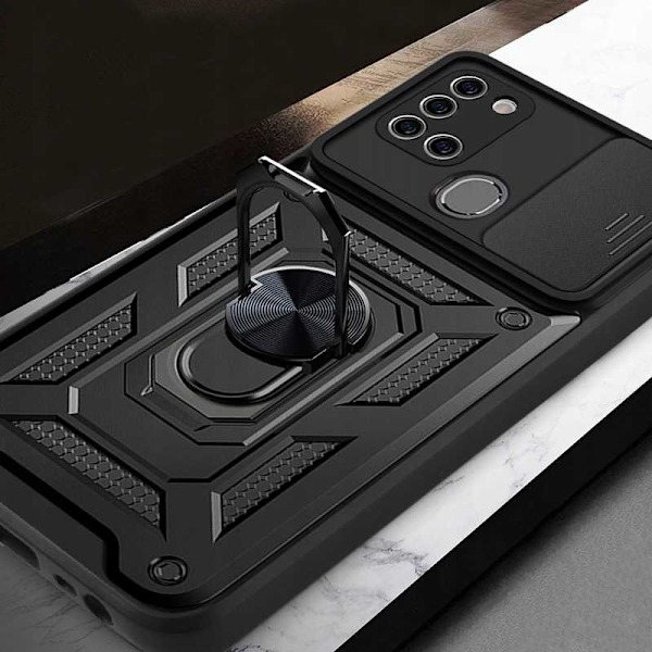 Spacecase-Fodral För Samsung Galaxy A21S Svart