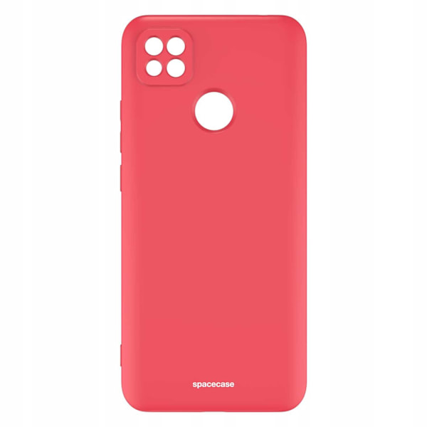 Spacecase Silikonfodral För Xiaomi Redmi 9C Rött Väska