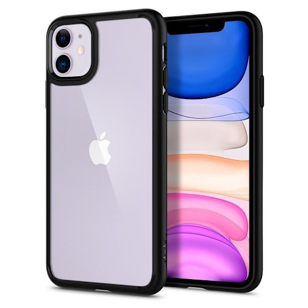 SPIGEN ULTRA HYBRID IPHONE 11 MATT SVART