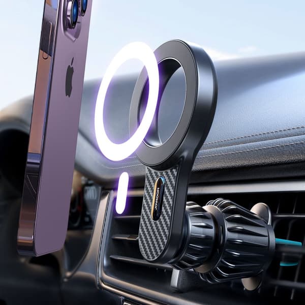 JOYROOM MAGNETISK BILHOLDER TIL IPHONE MED MAGSAFE SORT