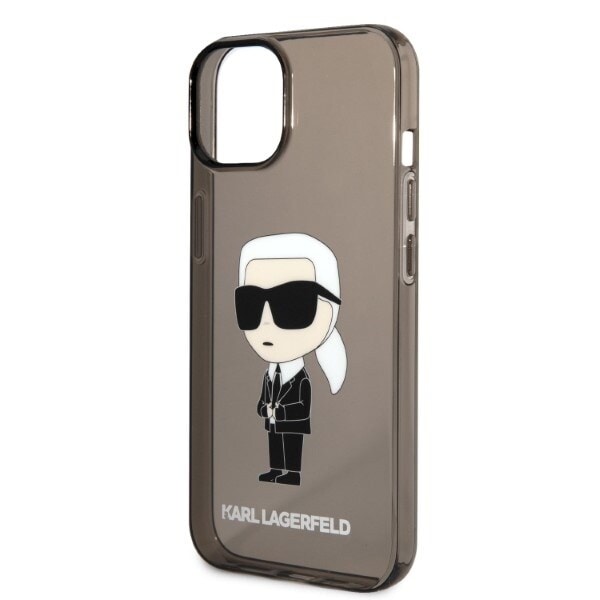 KARL LAGERFELD IKONIK KARL ETUI TIL IPHONE 14 PLUS - SORT