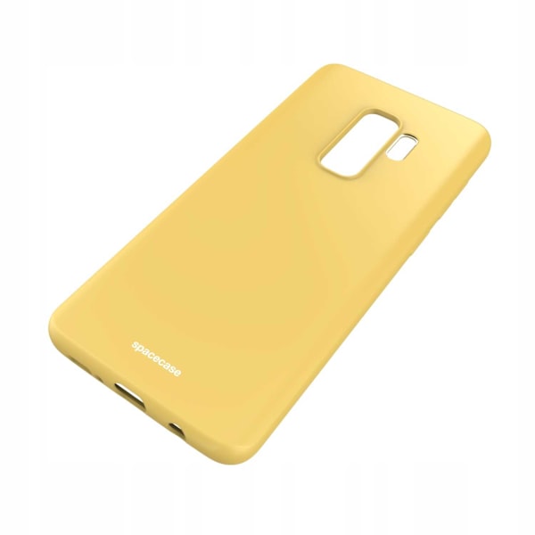 Spacecase Silikonfodral Galaxy S9+ Fodral Gul