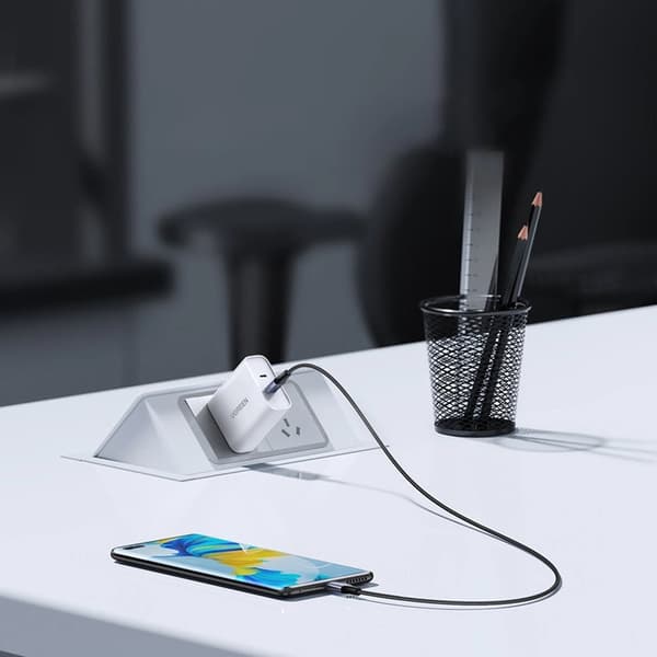 Ugreen US535 USB-C / USB-C PD-kabel 240W 5A 1m - grå