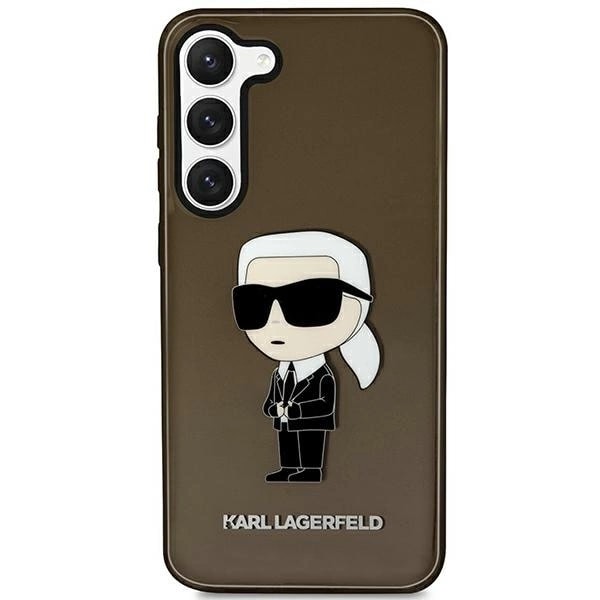 KARL LAGERFELD IKONIK KARL ETUI TIL SAMSUNG GALAXY S23+ - SORT