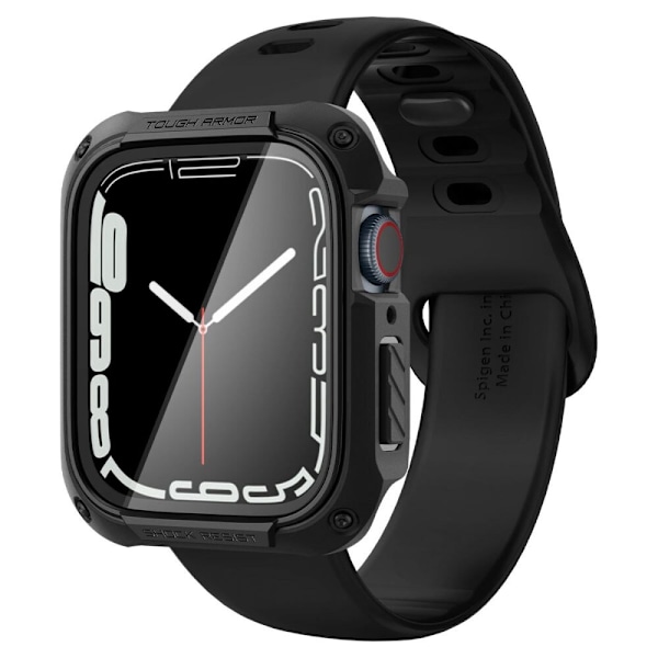 SPIGEN TOUGH ARMOR APPLE WATCH 7/8 (45 MM) SVART