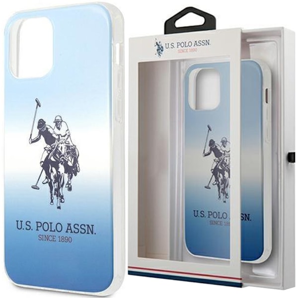 AMERIKANSK SAG POLO ASSN. GRADIENT PATTERN COLLECTION TIL IPHONE 12 MINI - BLÅ