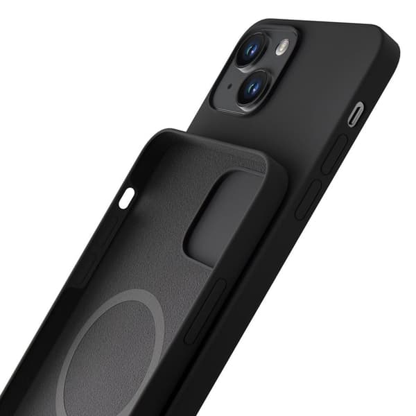 Apple iPhone 14 Plus - 3mk Hardy Silicone MagCase Graphite