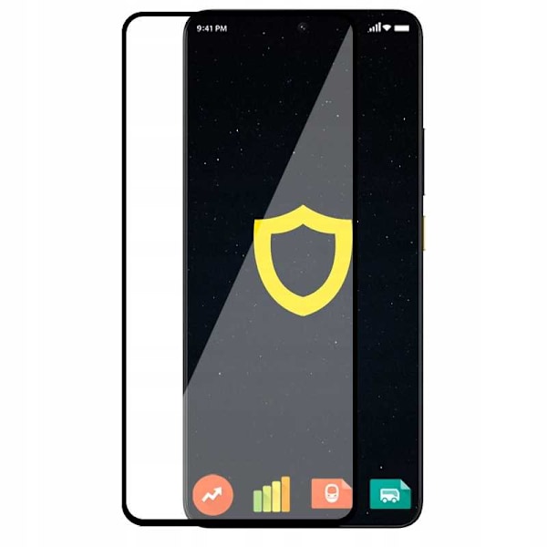 Spacecase 5D Härdat Glas För Poco F6 Pro Protective Transparent