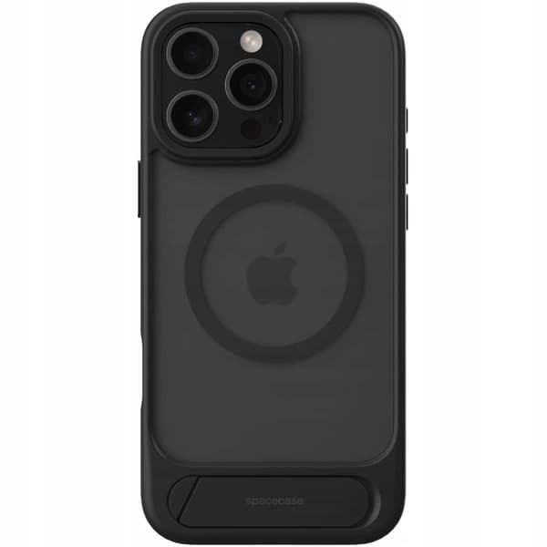 Spacecase Case Cover Till Iphone 16 Pro Max Black För Magsafe