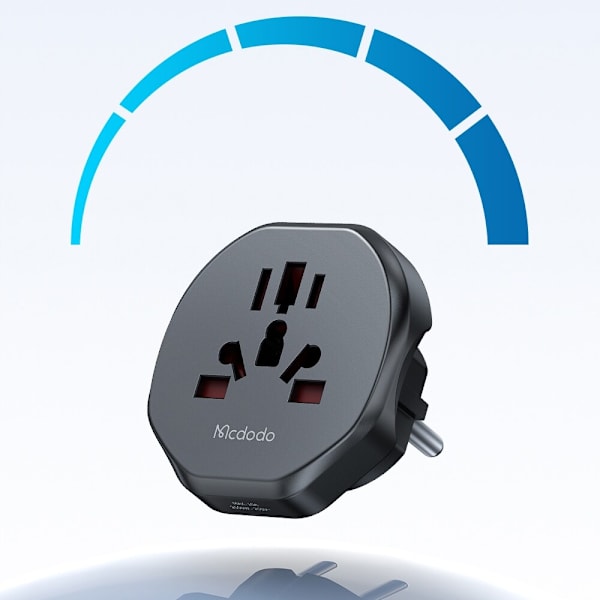 MCDODO UNIVERSAL READAPTER USA TIL EU USA UK AU CN ADAPTER 2500W