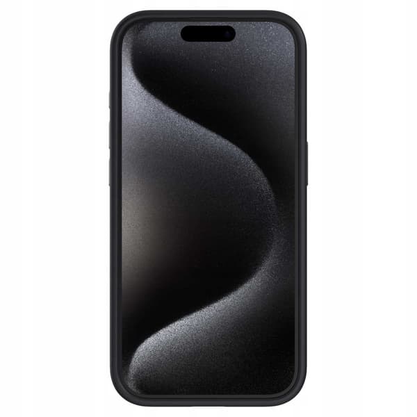 Spacecase Hybrid Case För Iphone 15 Pro Black